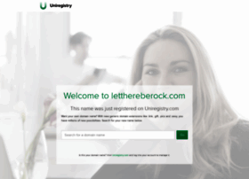 letthereberock.com