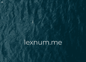lexnum.me
