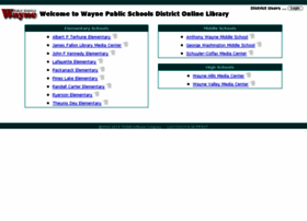 library.wayneschools.com