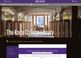 libweb08.knox.edu