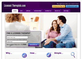 licensedtherapists.com