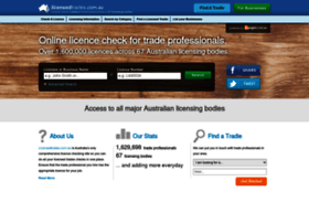 licensedtrades.com.au