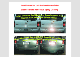 licenseplatespray.info