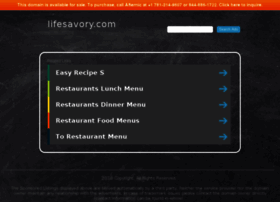 lifesavory.com