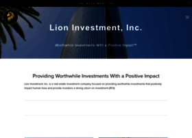 lioninvestmentinc.com