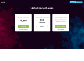 listsconnect.com