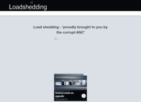 loadshedding.co.za