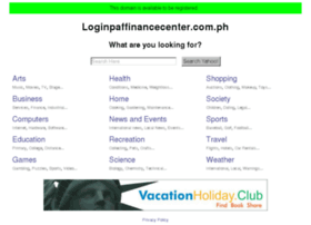 loginpaffinancecenter.com.ph