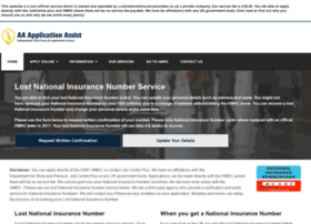 lostnationalinsurancenumber.co.uk