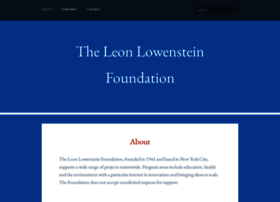lowensteinfdn.org