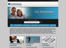 lowtestosterone.org