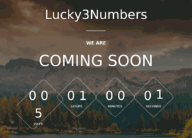 lucky3numbers.com