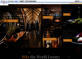 luxuryrestaurantawards.com