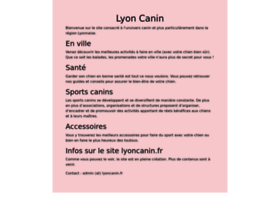 lyoncanin.fr