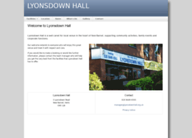 lyonsdownhall.org.uk