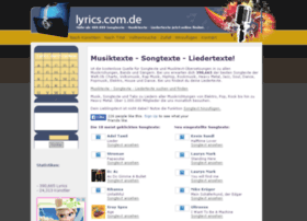 lyrics.com.de