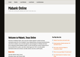 mabankonline.com