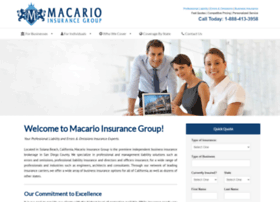 macarioinsurance.com