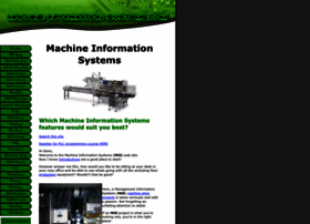 machine-information-systems.com