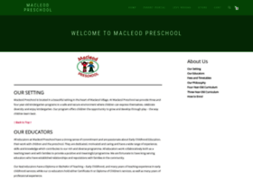 macleodpreschool.org