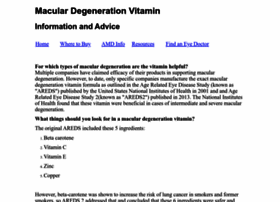 macular-degeneration-vitamin.com