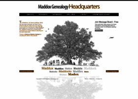 maddoxgenealogy.com