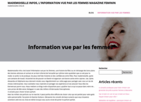 mademoiselle-infos.tk
