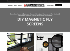 magneticwindowscreen.com