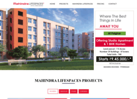 mahindra-lifespace.com