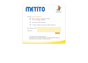 mail.metito.com