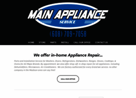 mainapplianceservice.com