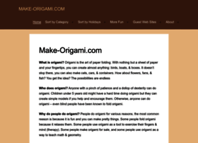 make-origami.com