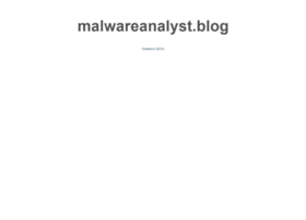 malwareanalyst.blog
