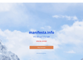 manifesta.info