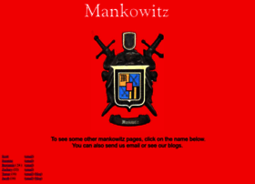 mankowitz.org