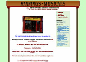 manningsmusicals.co.uk