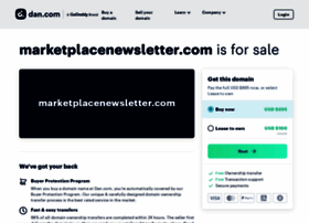 marketplacenewsletter.com