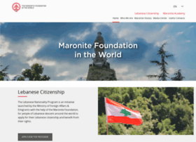 maronitefoundation.org