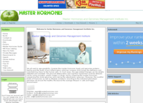 masterhormones.com