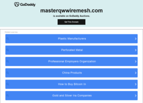 masterqwwiremesh.com