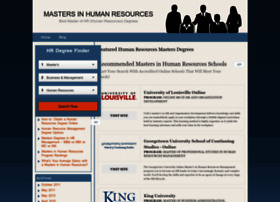 mastersinhumanresources.org