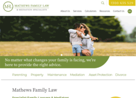 mathewsfamilylaw.com.au