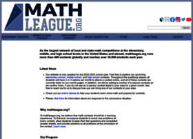 mathleague.org