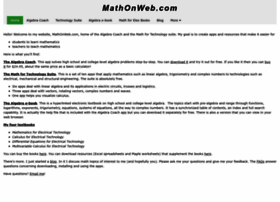 mathonweb.com