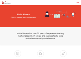 mathsmatters.co.za