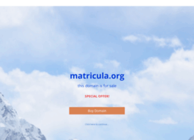 matricula.org