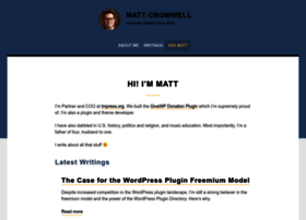 mattcromwell.com
