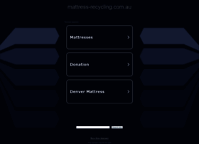 mattress-recycling.com.au