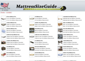 mattresssizeguide.com