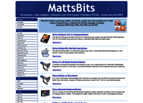 mattsbits.co.uk